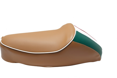 Sattel brown mit buckel - buckel, vespa